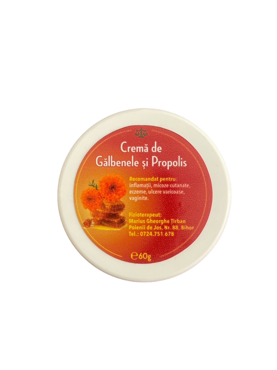Crema de Gălbenele și Propolis